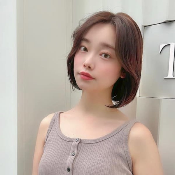 大人きれい小顔 ボブ 10代20代30代