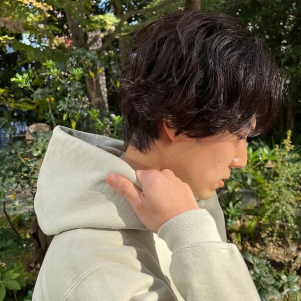 メンズミディアムパーマ※STYLE INDEX茗荷谷三ツ石 