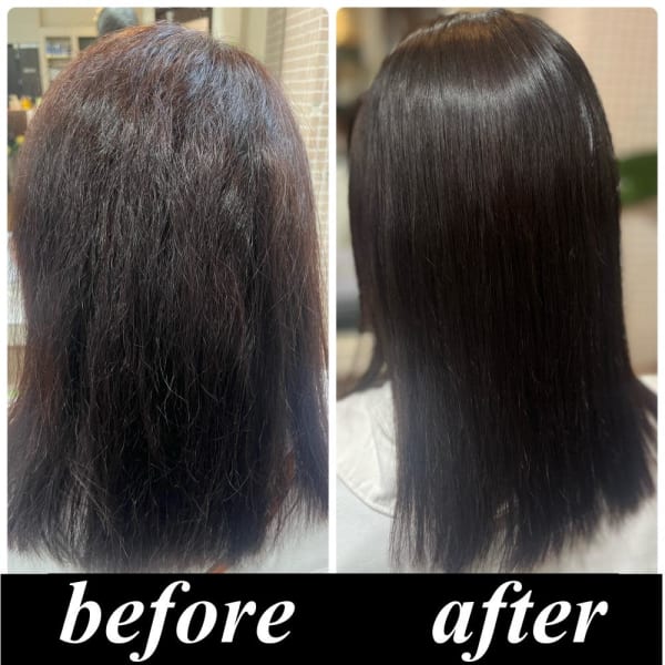 【美髪整形】異次元の最新髪質改善☆シルク酸性ストレート