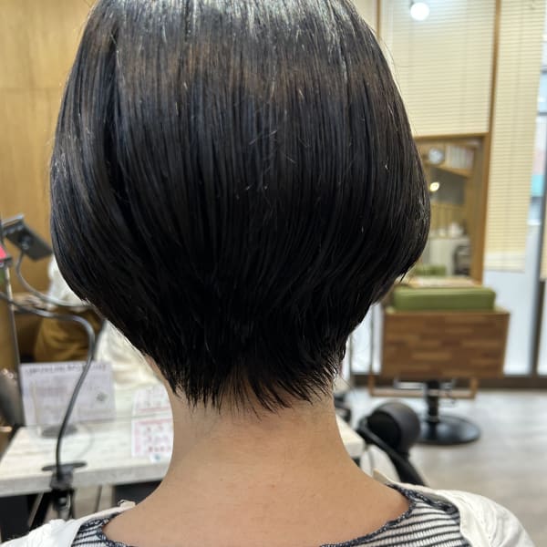 ナチュラルショート|Hale hair home