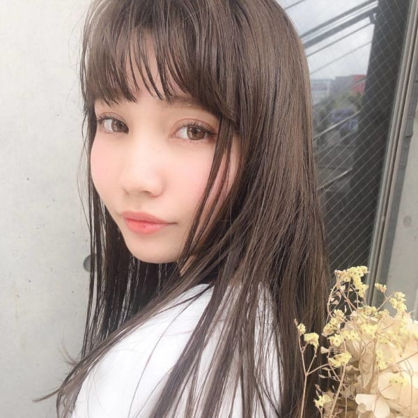 大人可愛いカーキロング|amani en