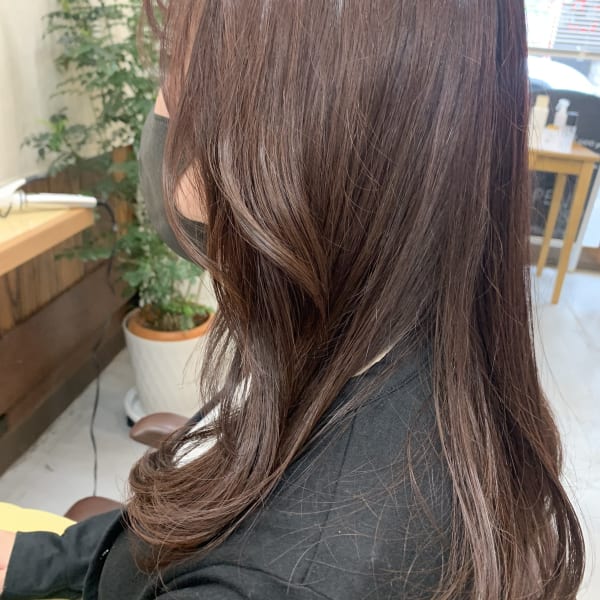 Knit hair×韓国風