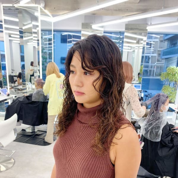 スパイラルパーマ