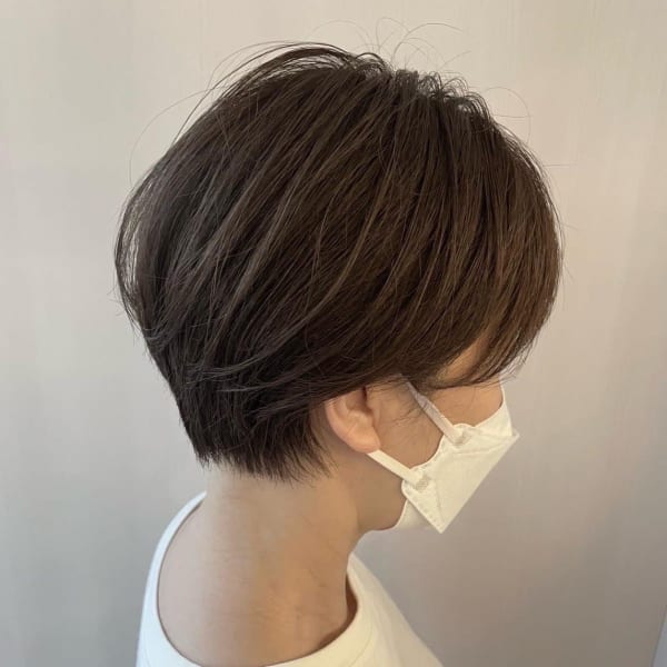 丸みショート