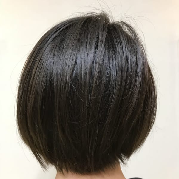 ミディアムマッシュレイヤーボブ