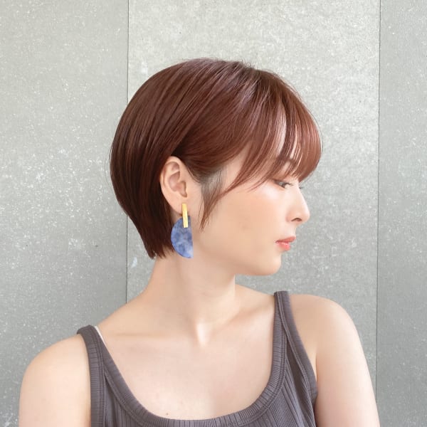 ショート×顔まわり×ショートボブ×20代30代40代×立川|Lond leglise 立川
