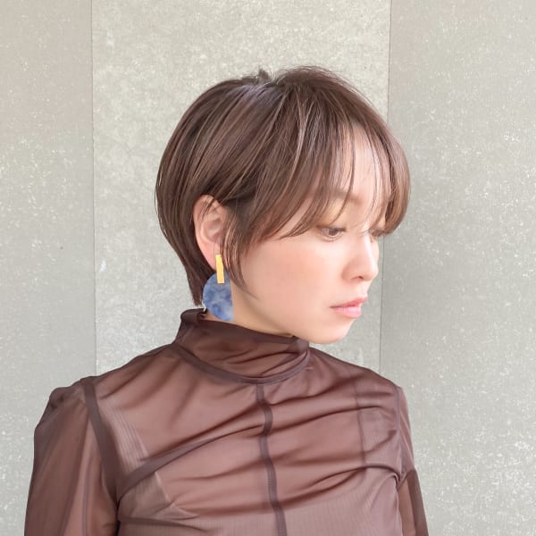 ショート×顔まわり×ショートボブ×20代30代40代×立川|Lond leglise 立川