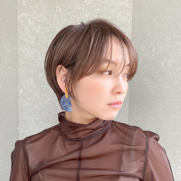 ショート×顔まわり×ショートボブ×20代30代40代×立川|Lond leglise 立川