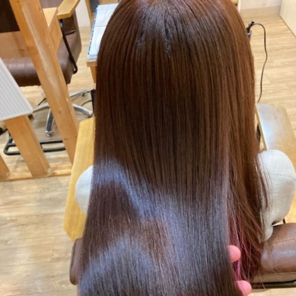 髪質改善データ (インナーカラー)