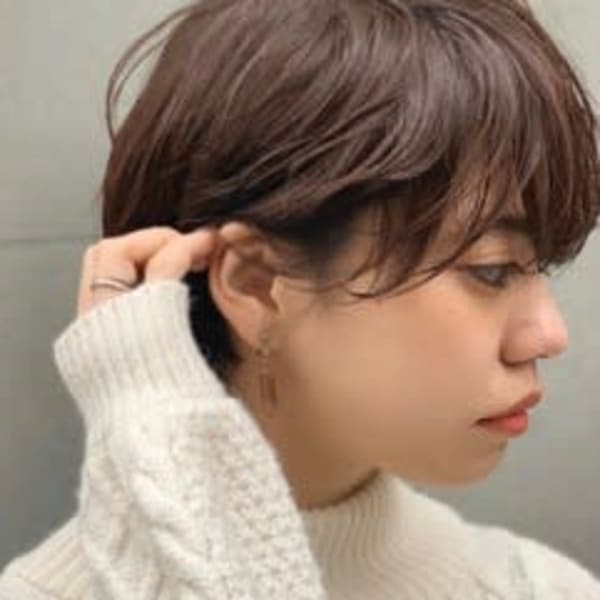 アッシュブラウン☆ショートスタイル|Kisai Buzz