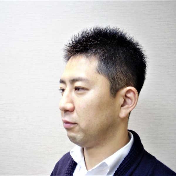 ツーブロック風ソフトモヒカン|絹cut