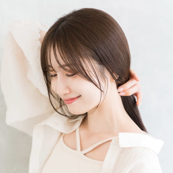 大人のラフ顔周りカット