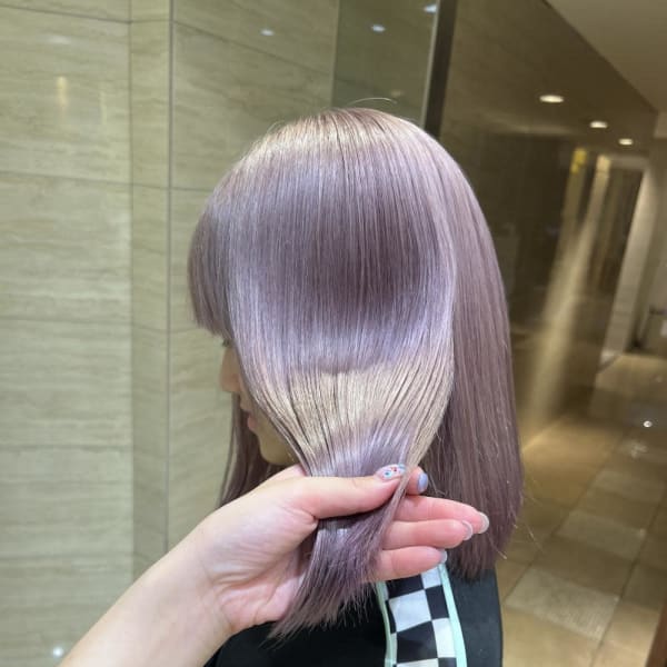 ピンクベージュ/naomi