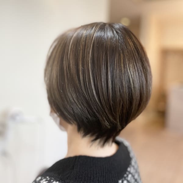 大人ハイライト|Hair Design Supremu