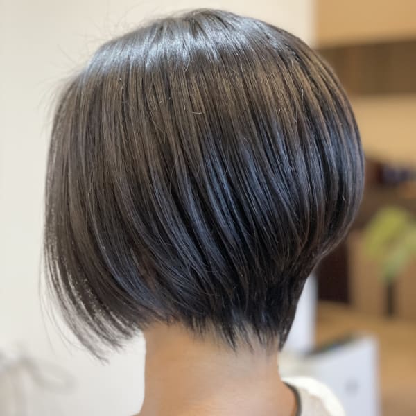スッキリショート　綺麗なまとまり|Hair Design Supremu