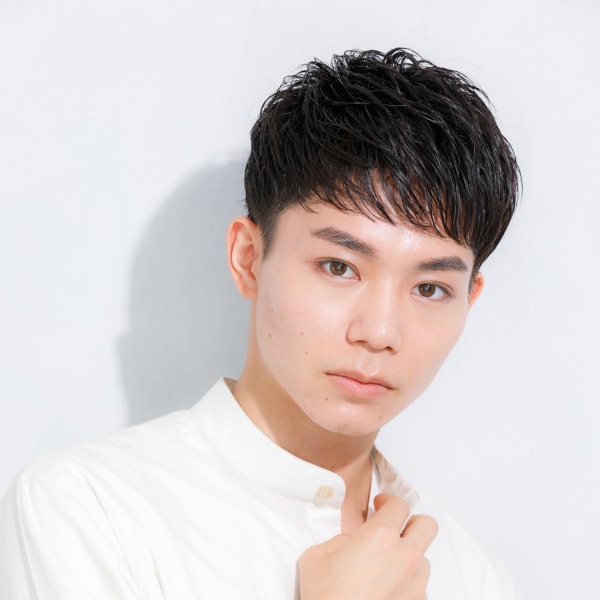 大人ツーブロックスタイル