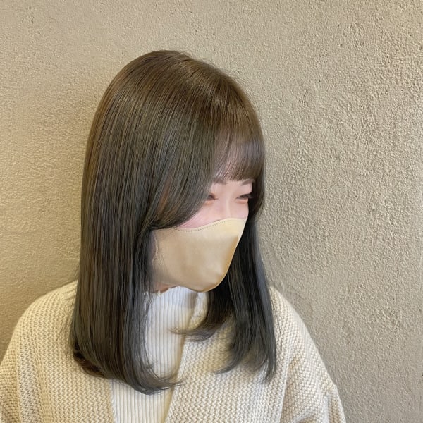 グレージュカラー|papico