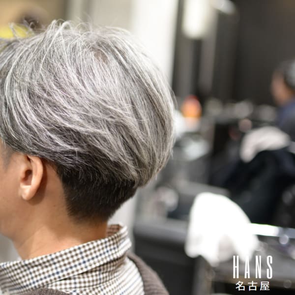 【HANS名古屋伏見】グレイヘアの魅力を最大限にNo.5
