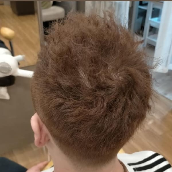 尹兆奎美容室×ショート