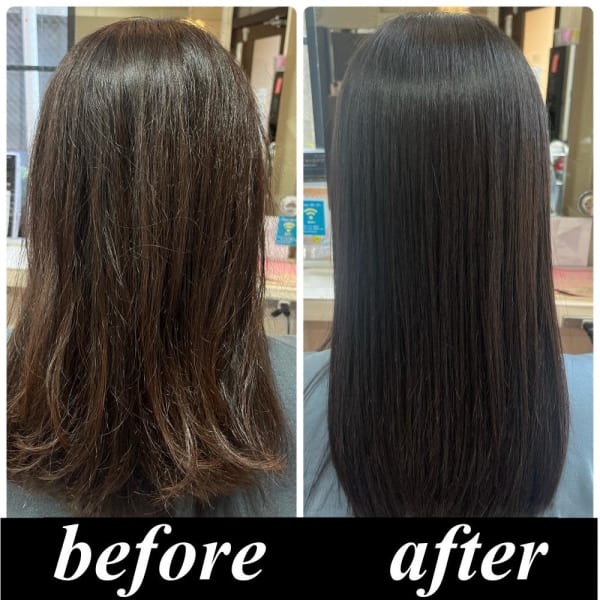 【美髪整形】異次元の最新髪質改善☆シルク酸性ストレート