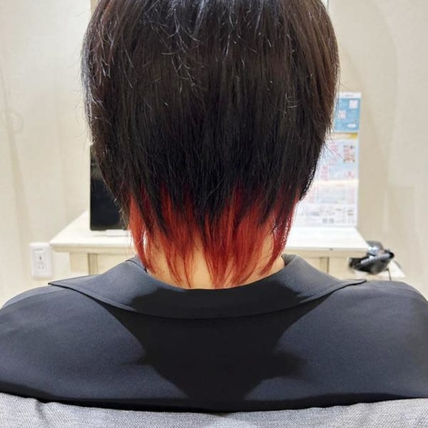 【ジュレベール 汲田】すそカラー