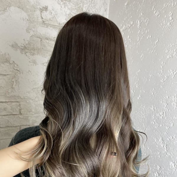 インナーカラーミルクティーベージュ