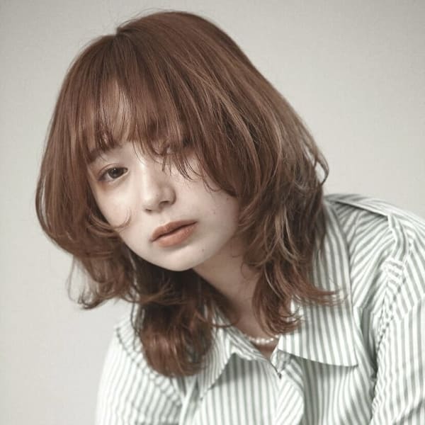 ウルフレイヤーカット 【武蔵小杉髪質改善トリ-トメント】