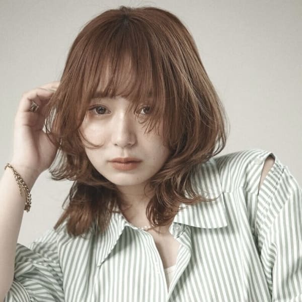 ウルフレイヤーカット 【武蔵小杉髪質改善トリ-トメント】