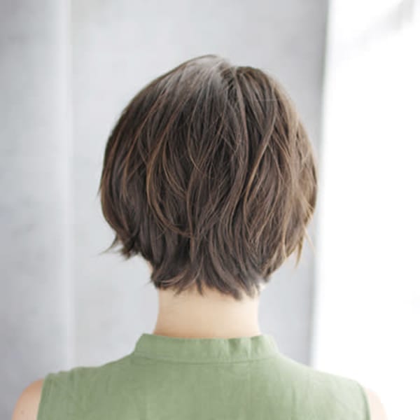 20代30代40代 ショートヘアにやさしさを【松山】