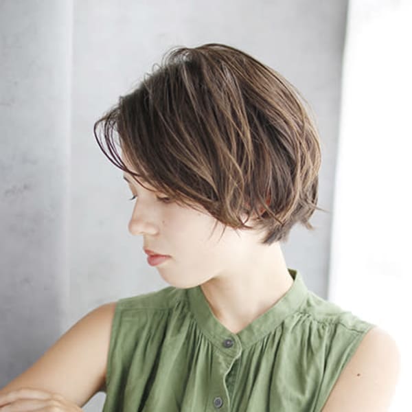 20代30代40代 ショートヘアにやさしさを【松山】