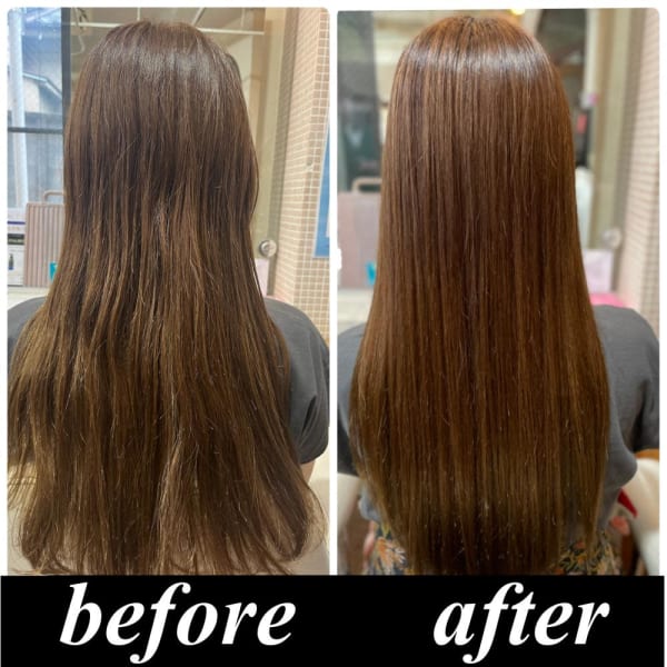 【美髪整形】異次元の最新髪質改善☆シルク酸性ストレート