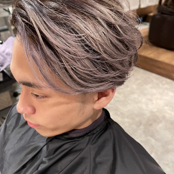 バレイヤージュ/メンズカット