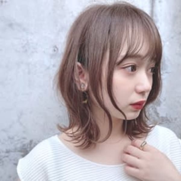 ルーズ外ハネ　ロブ　カジュアル外ハネ