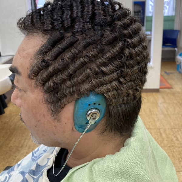 本巻アイロンパーマ