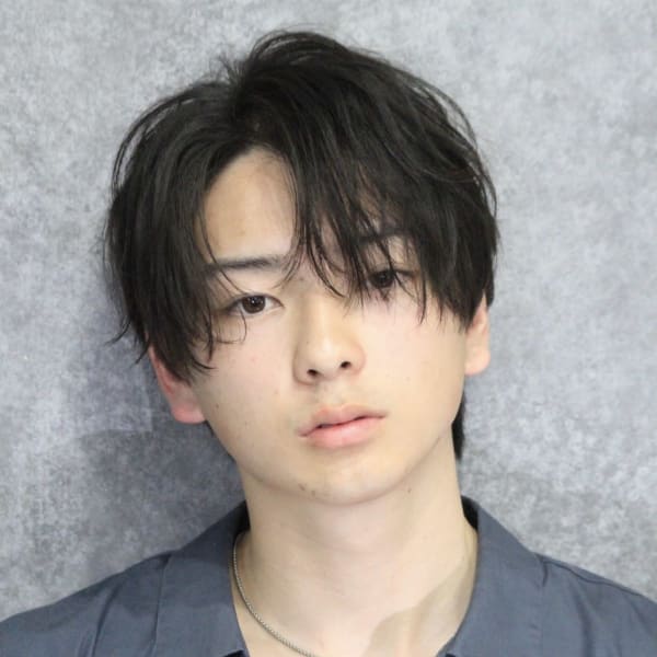 大人男髪スパイラルミニウルフ | メンズヘア整形サロン GOALD 渋谷本店(メンズヘアセイケイサロン ゴールド シブヤホンテン)の