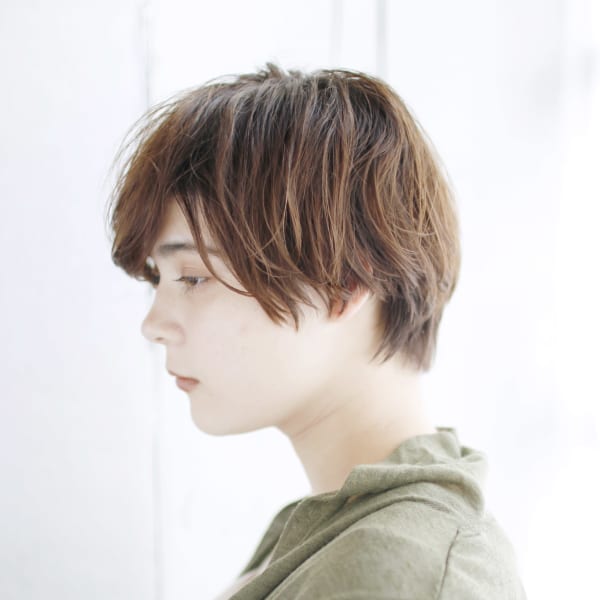 20代30代40代 記憶に残る小顔ショート【彦根】