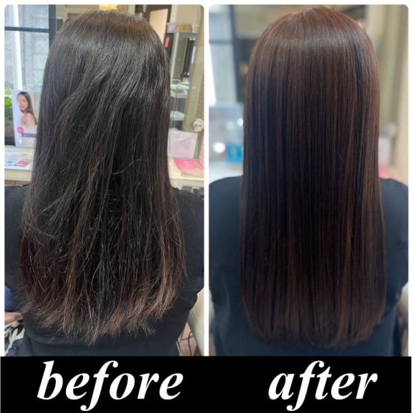 【美髪整形】異次元の最新髪質改善☆シルク酸性ストレート