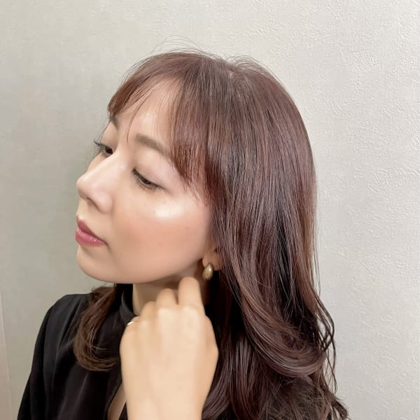 【Des.Art天神赤坂】20代30代大人レイヤー/艶カラー