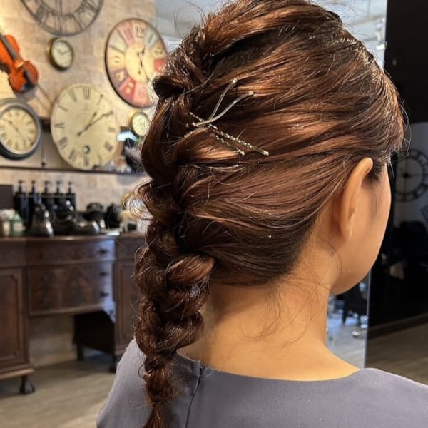 ヘアセット【あみおろし】