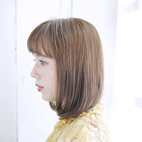 20代30代40代　ムードを呼ぶショートバング【彦根】