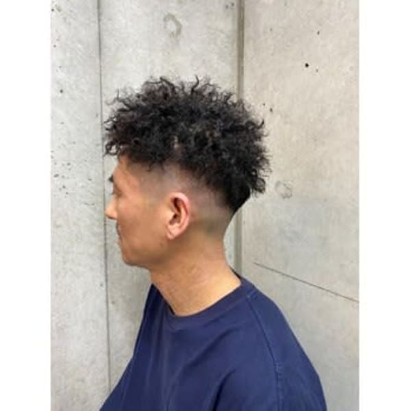 ハードツイストパーマ メンズパーマ ドリルツイストパーマ |GANANCIA 横浜店