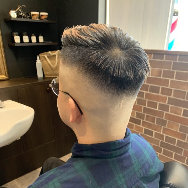 THREEMAN’s BARBER CLUB×ショート