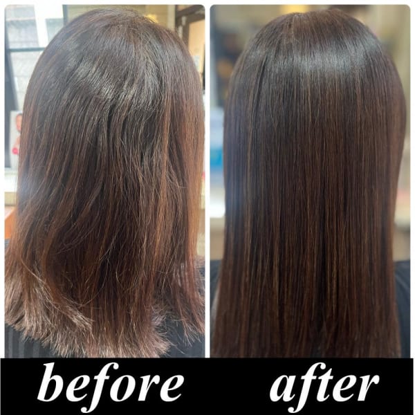 【美髪整形】異次元の最新髪質改善☆シルク酸性ストレート