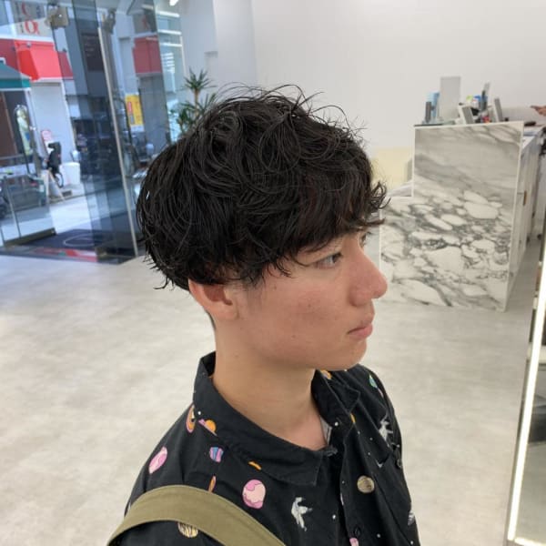 《RYOKA》ニュアンスパーマ|Brown