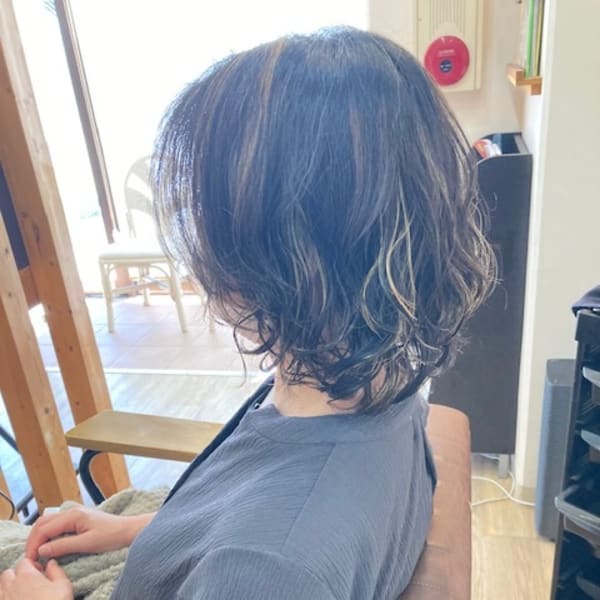 お客様髪質改善データ（髪質改善ハイライト）