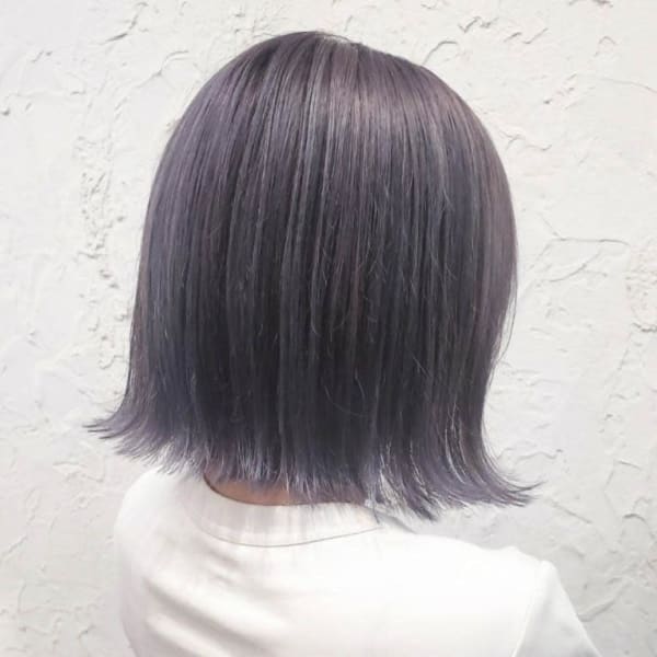 【flor 戸塚】*外ハネボブ+ラベンダーアッシュ*