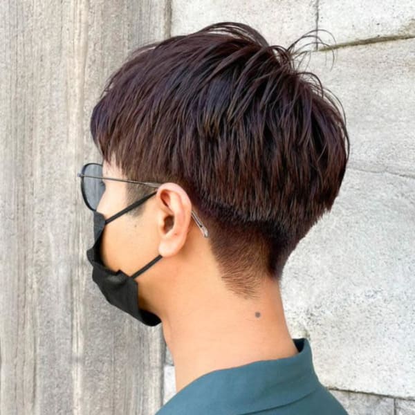 【151e_戸塚】*メンズショート+刈り上げ+マッシュ*