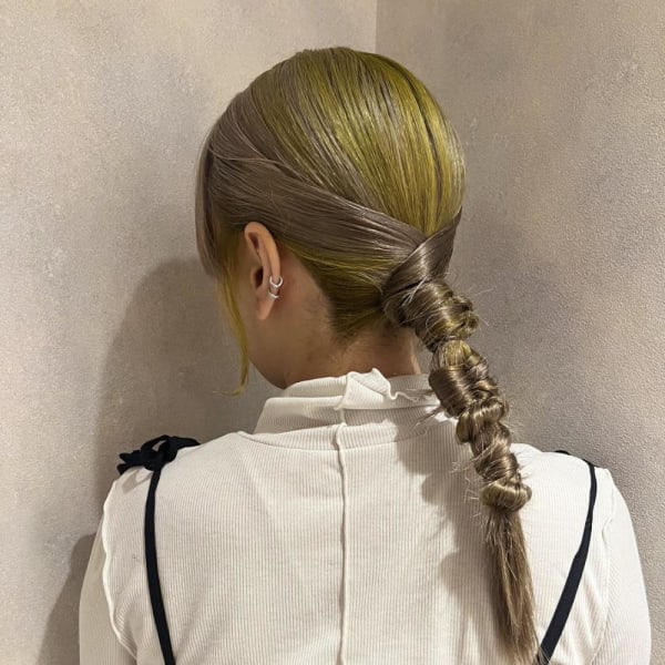 タイト編み下ろしアレンジ