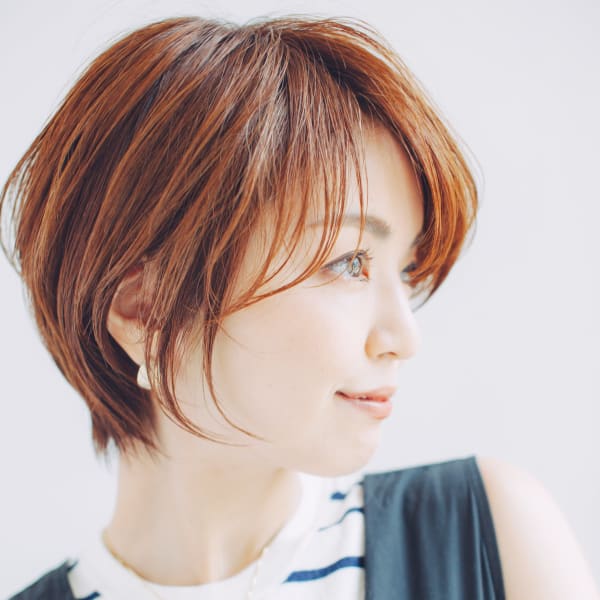 20代30代40代／大人可愛い丸みショート