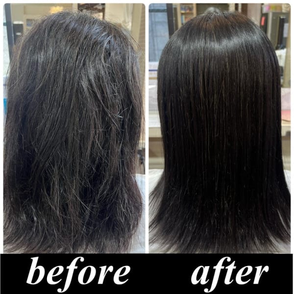 【美髪整形】異次元の最新髪質改善☆シルク酸性ストレート